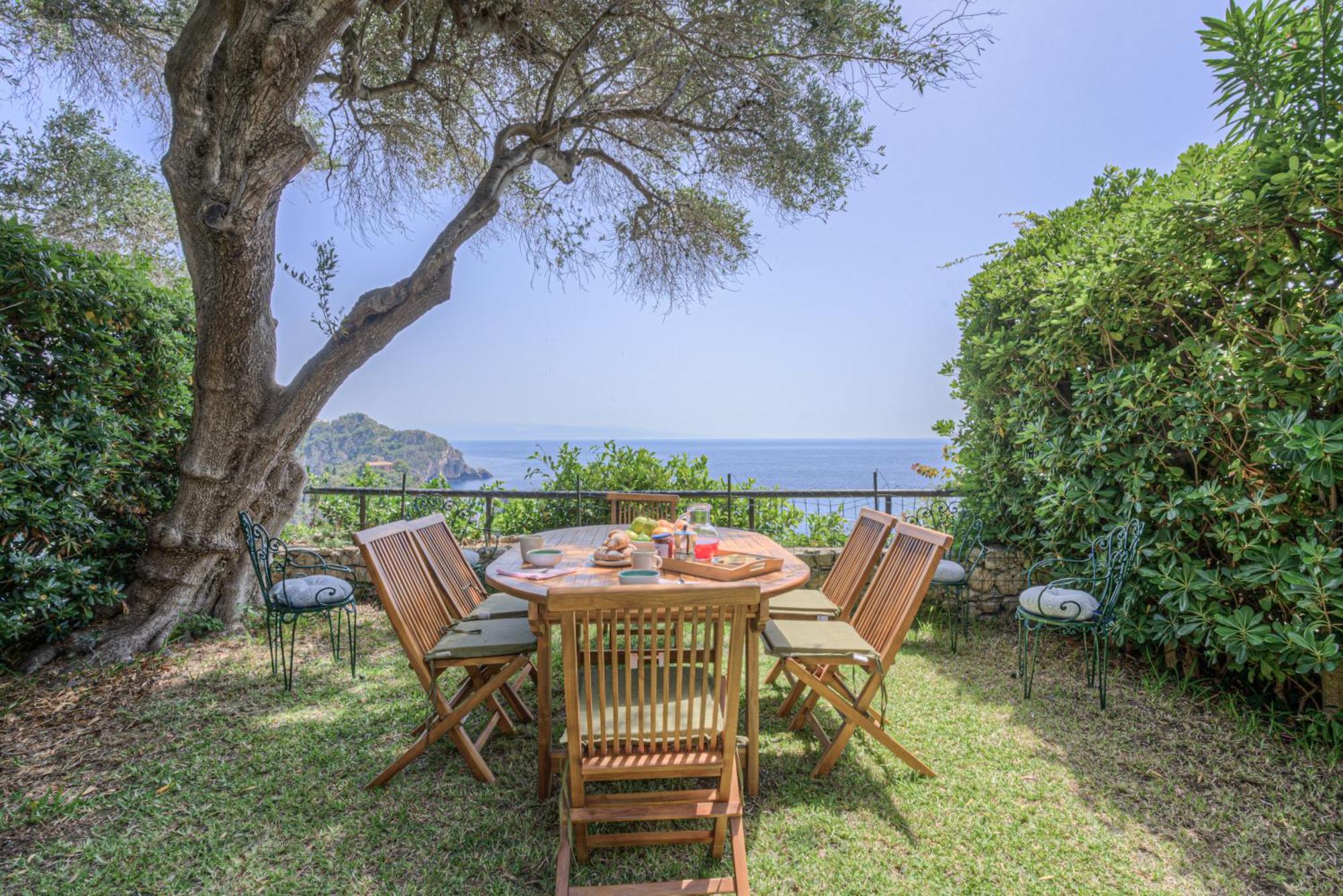 Villa Infinity Vista Mare E Relax Taormina Eksteriør bilde