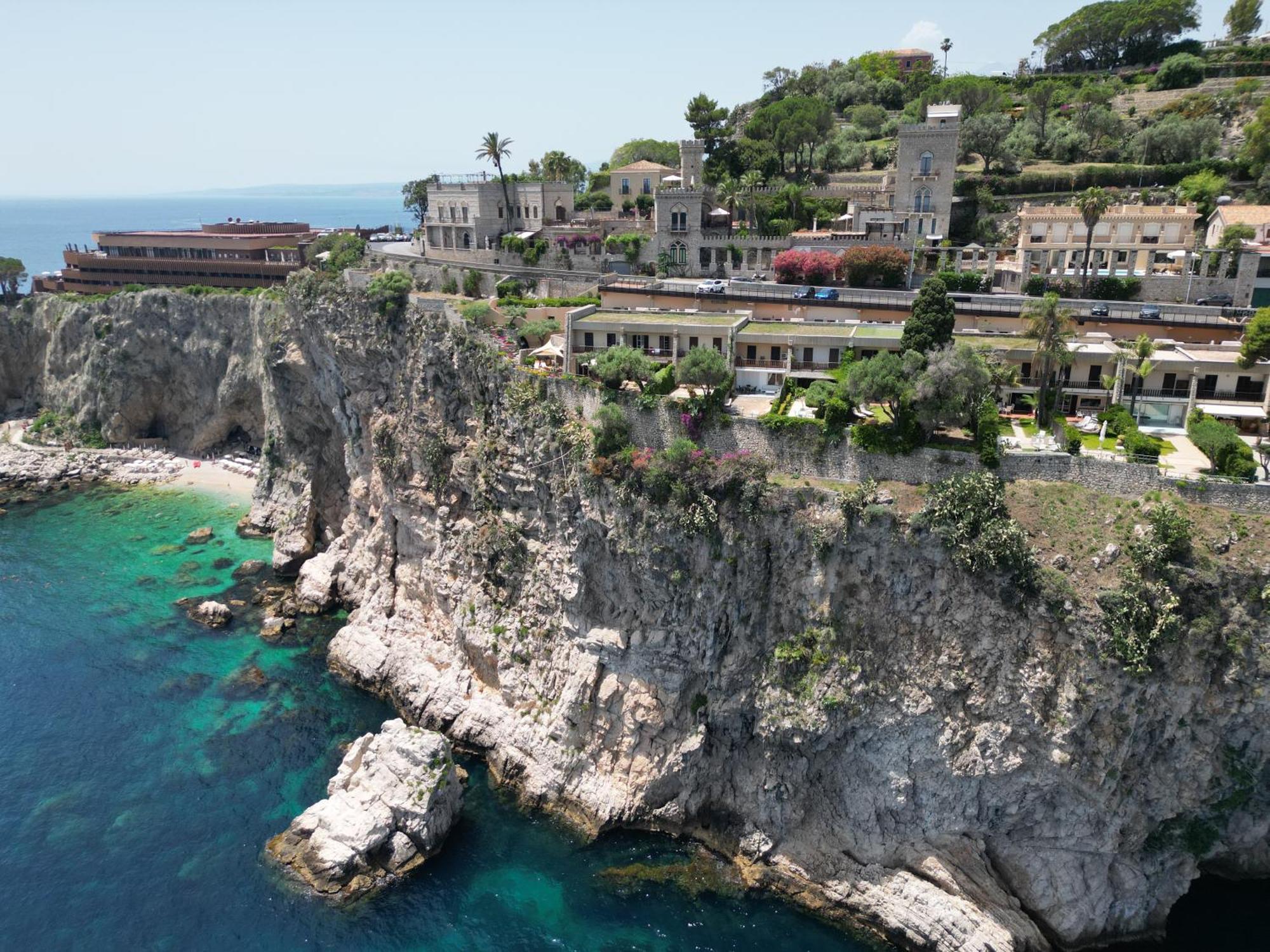 Villa Infinity Vista Mare E Relax Taormina Eksteriør bilde